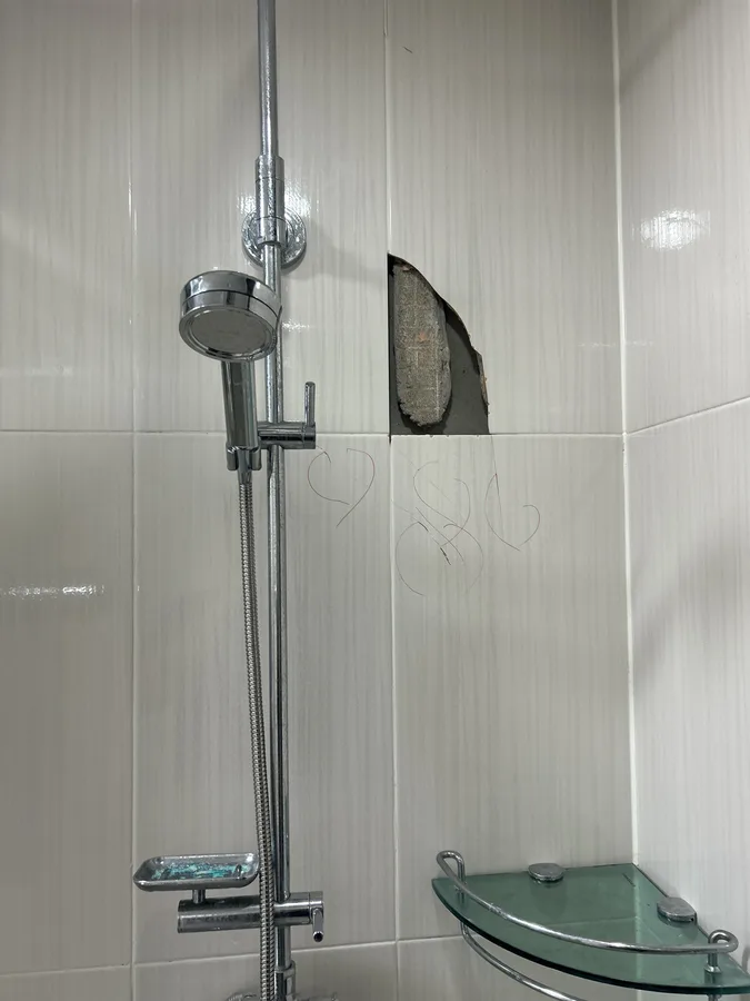상가 화장실 공사 전 사진